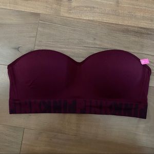 PINK Strapless Push-Up Bra